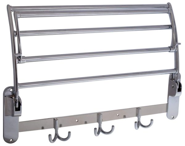 EYE BERRY STAINLESS STEEL FOLDING TOWEL RACK - Image 4